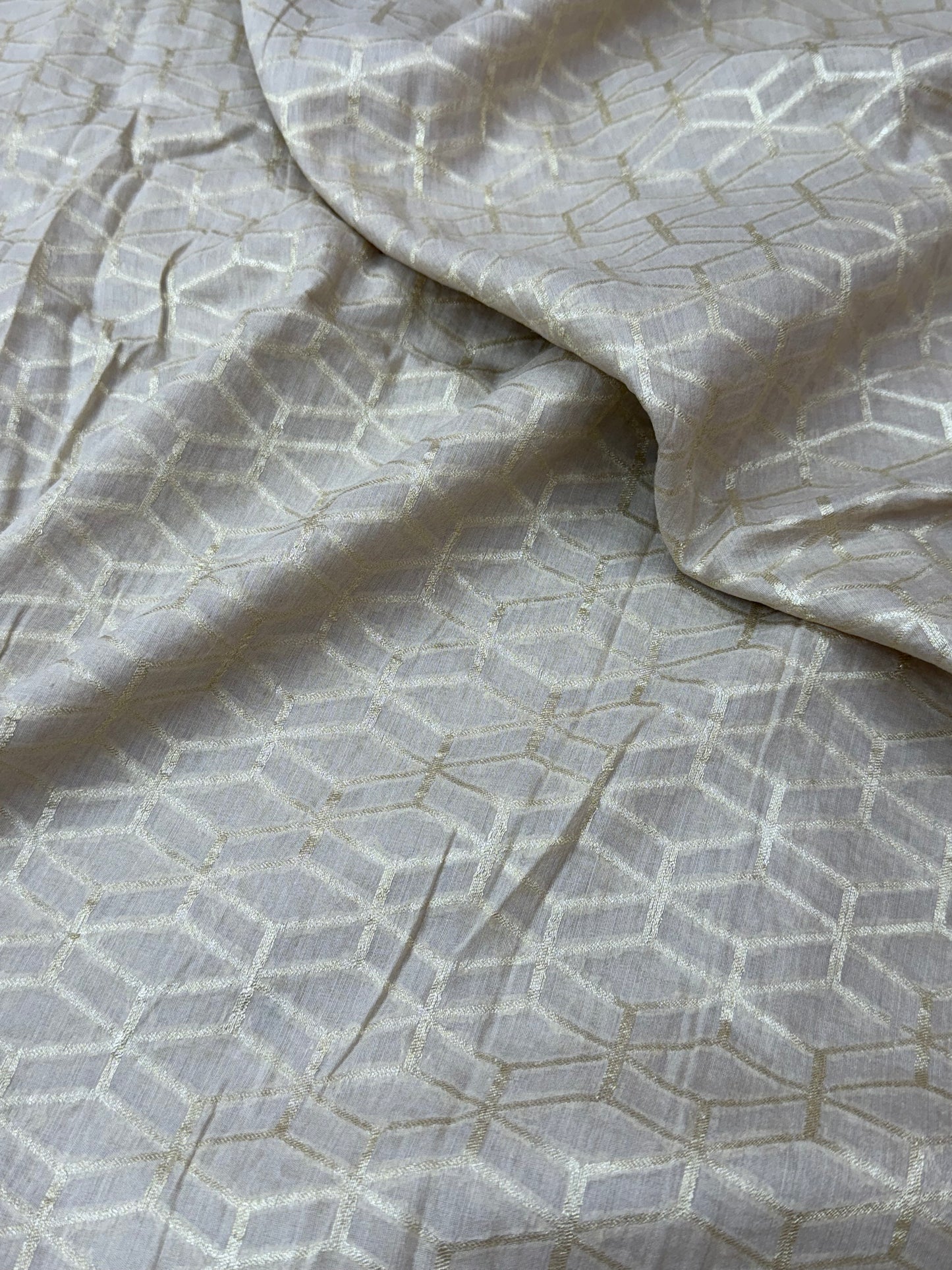 Pure Munga Silk Jaal Fabrics