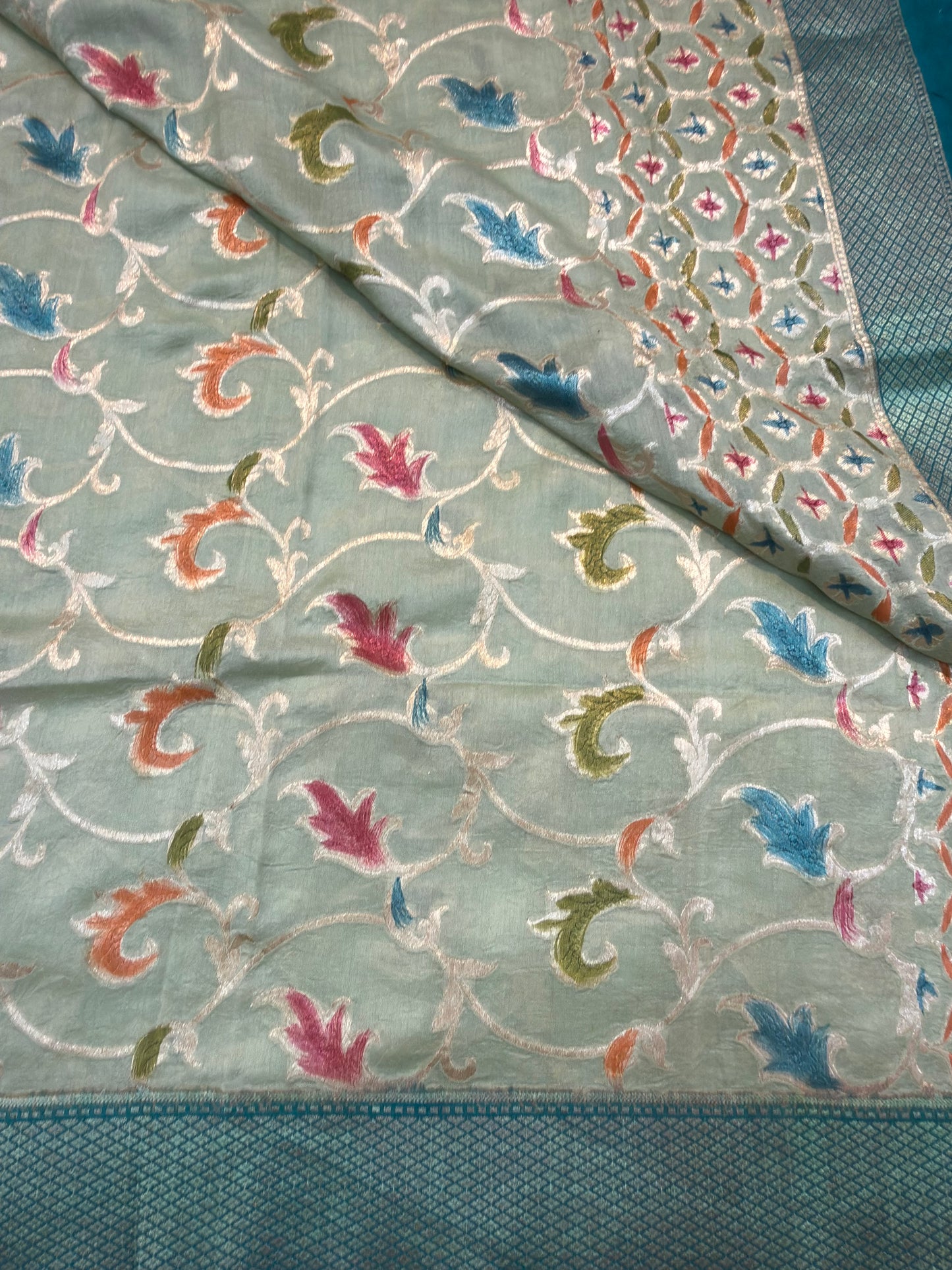 Beige Colour Munga Dupatta