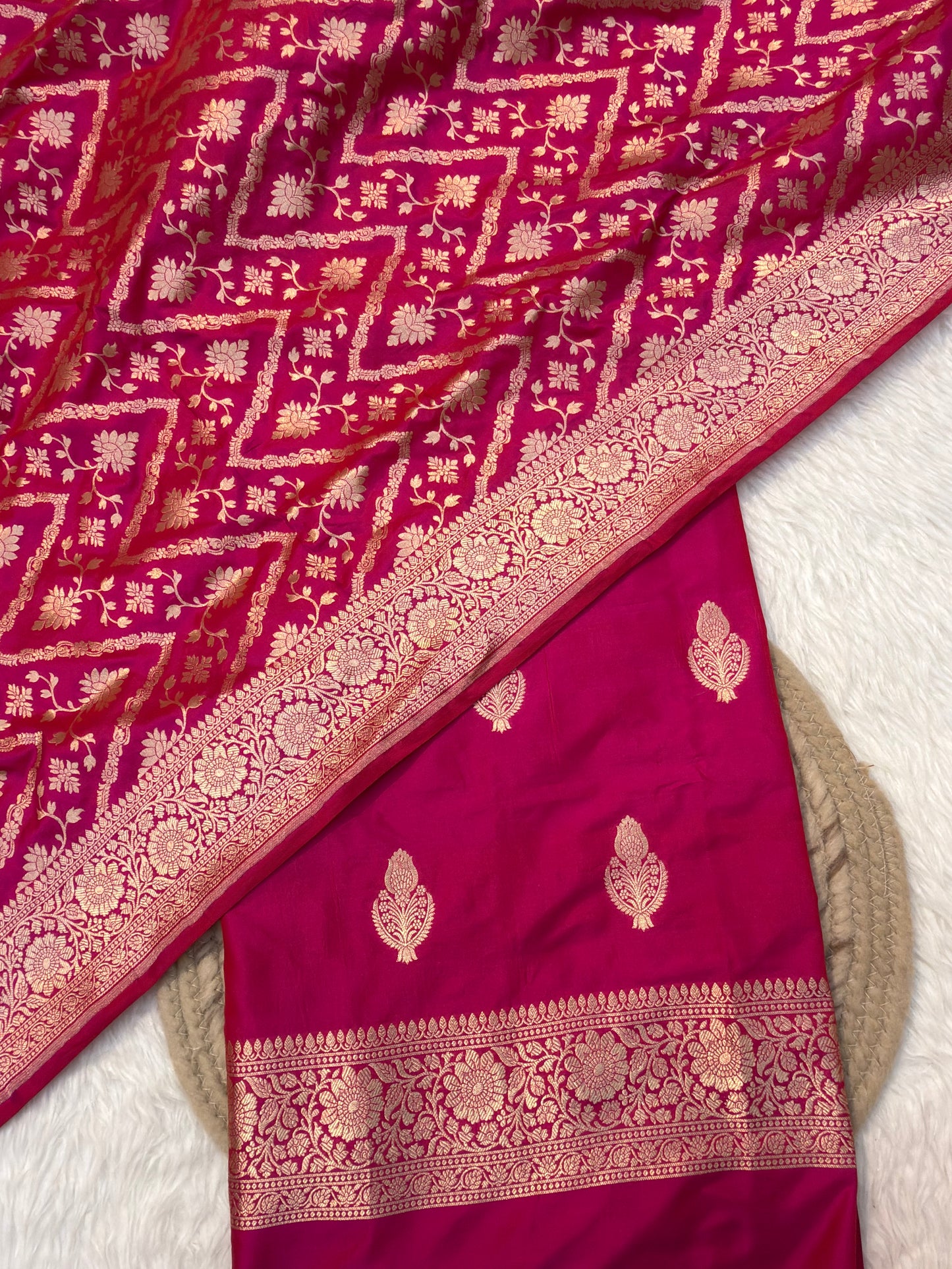 Mahroon Colour Katan Silk Suit Set