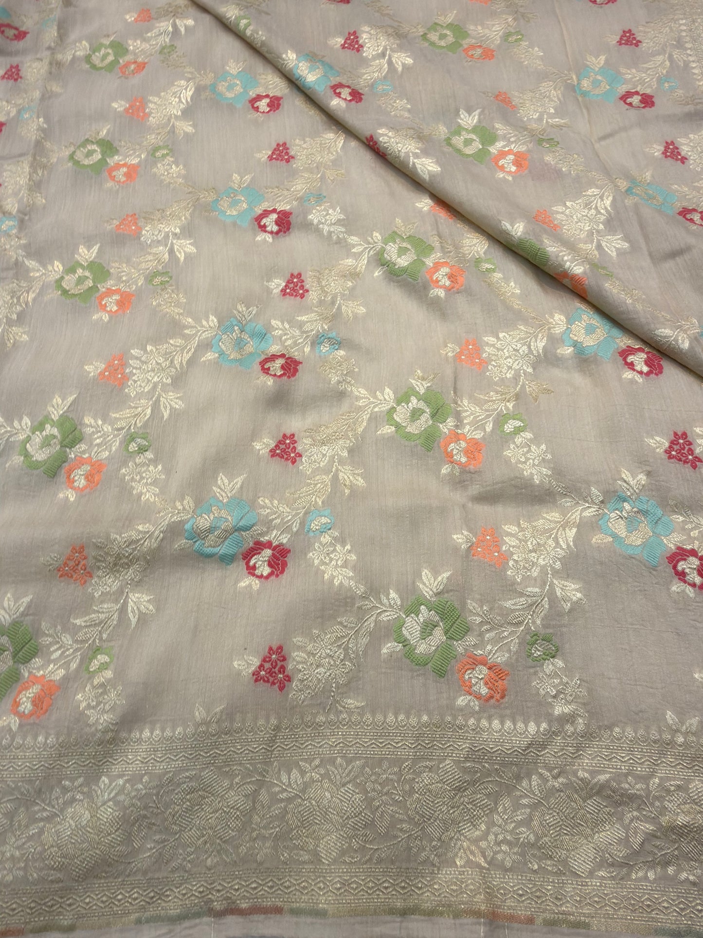 Beige Colour Munga Dupatta