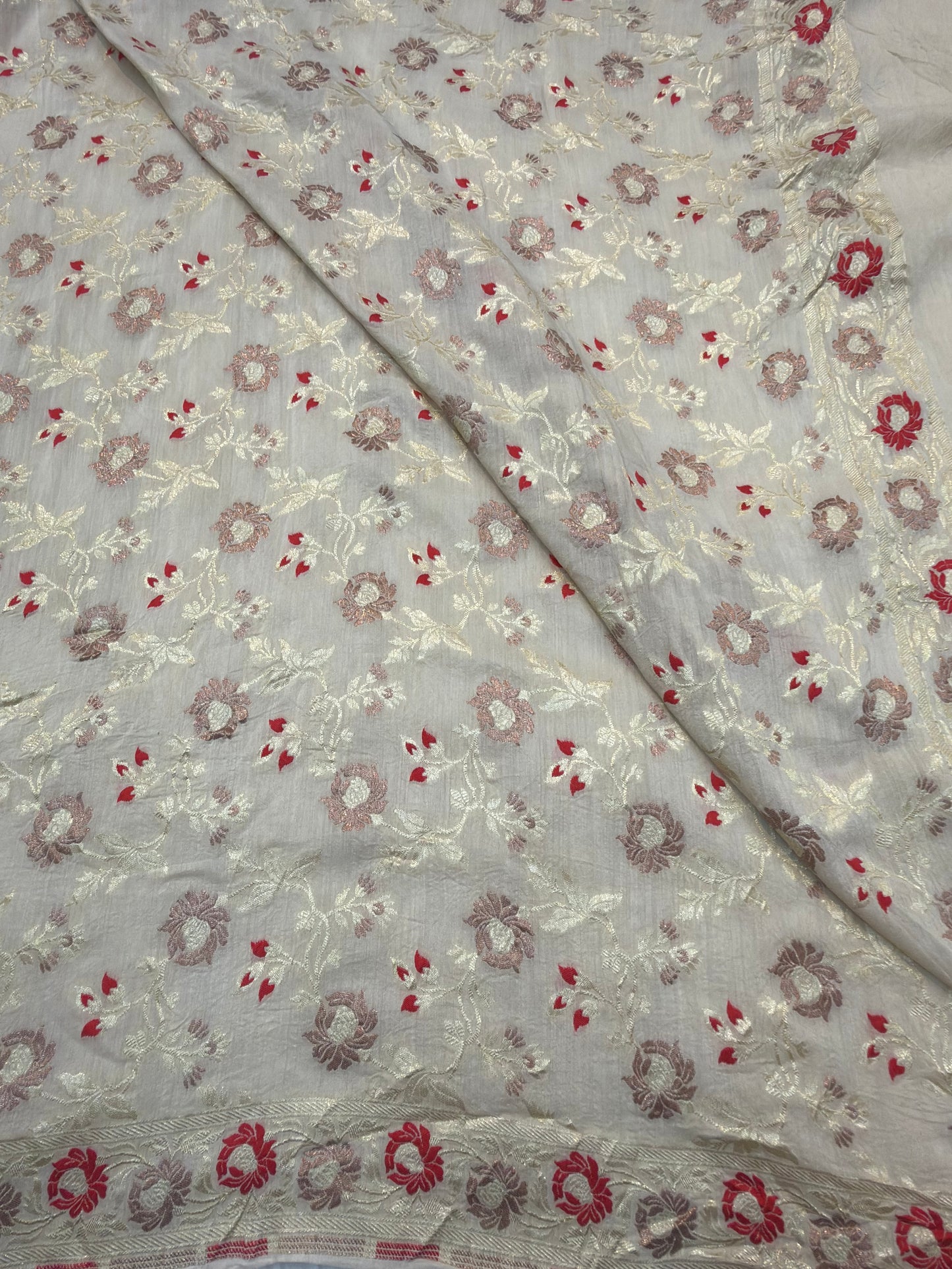 Beige Colour Munga Dupatta