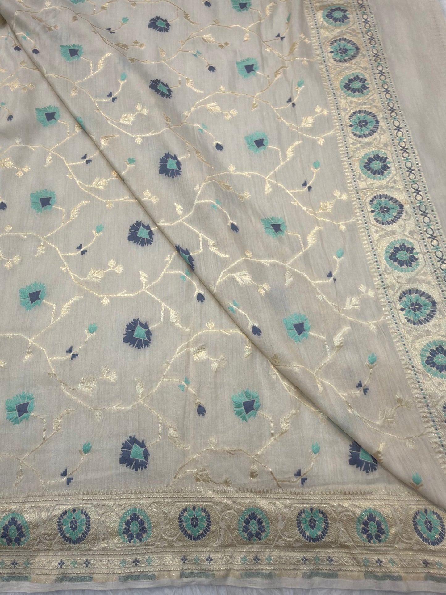 Beige Colour Munga Dupatta