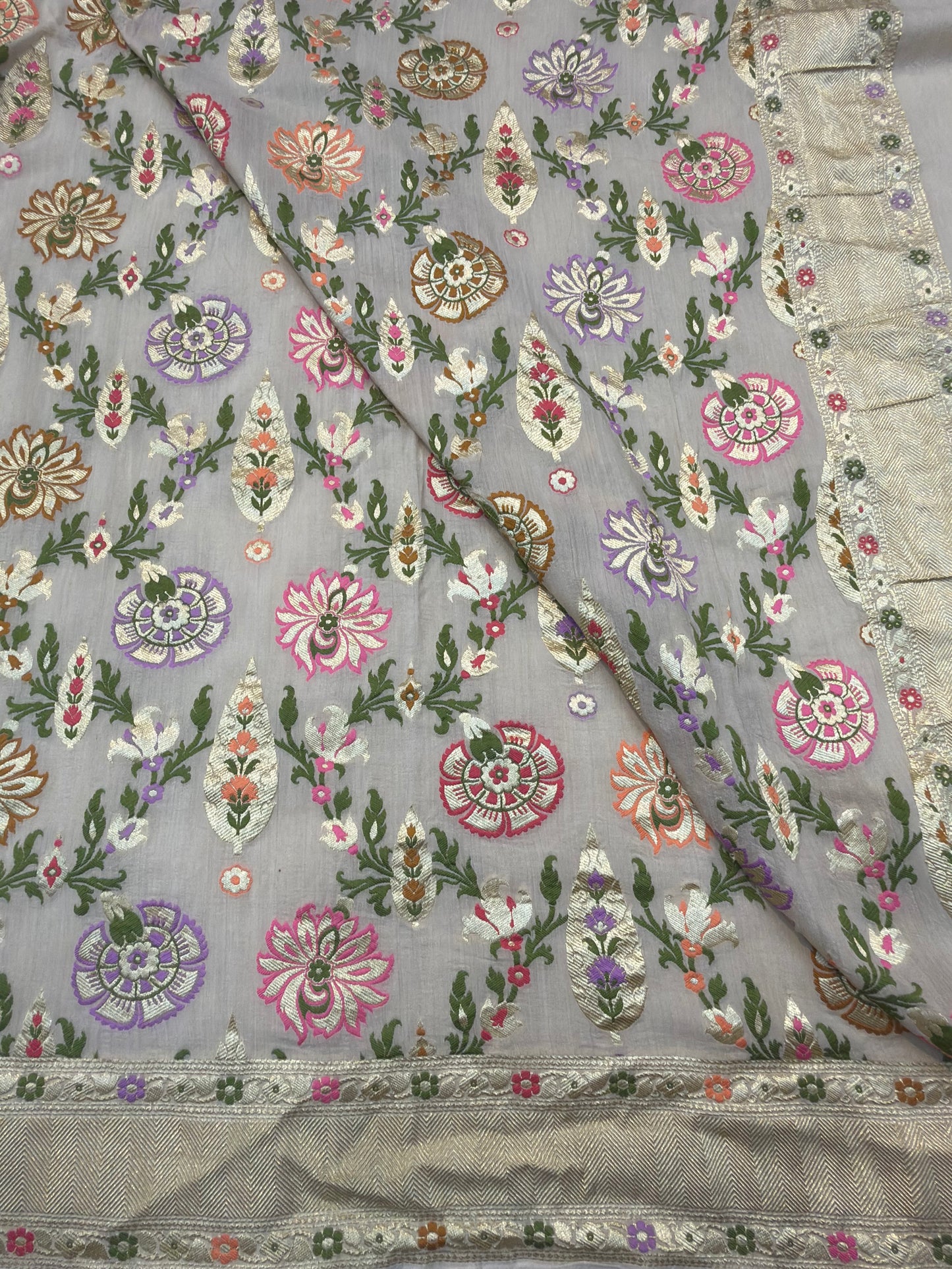 Beige Colour Munga Dupatta