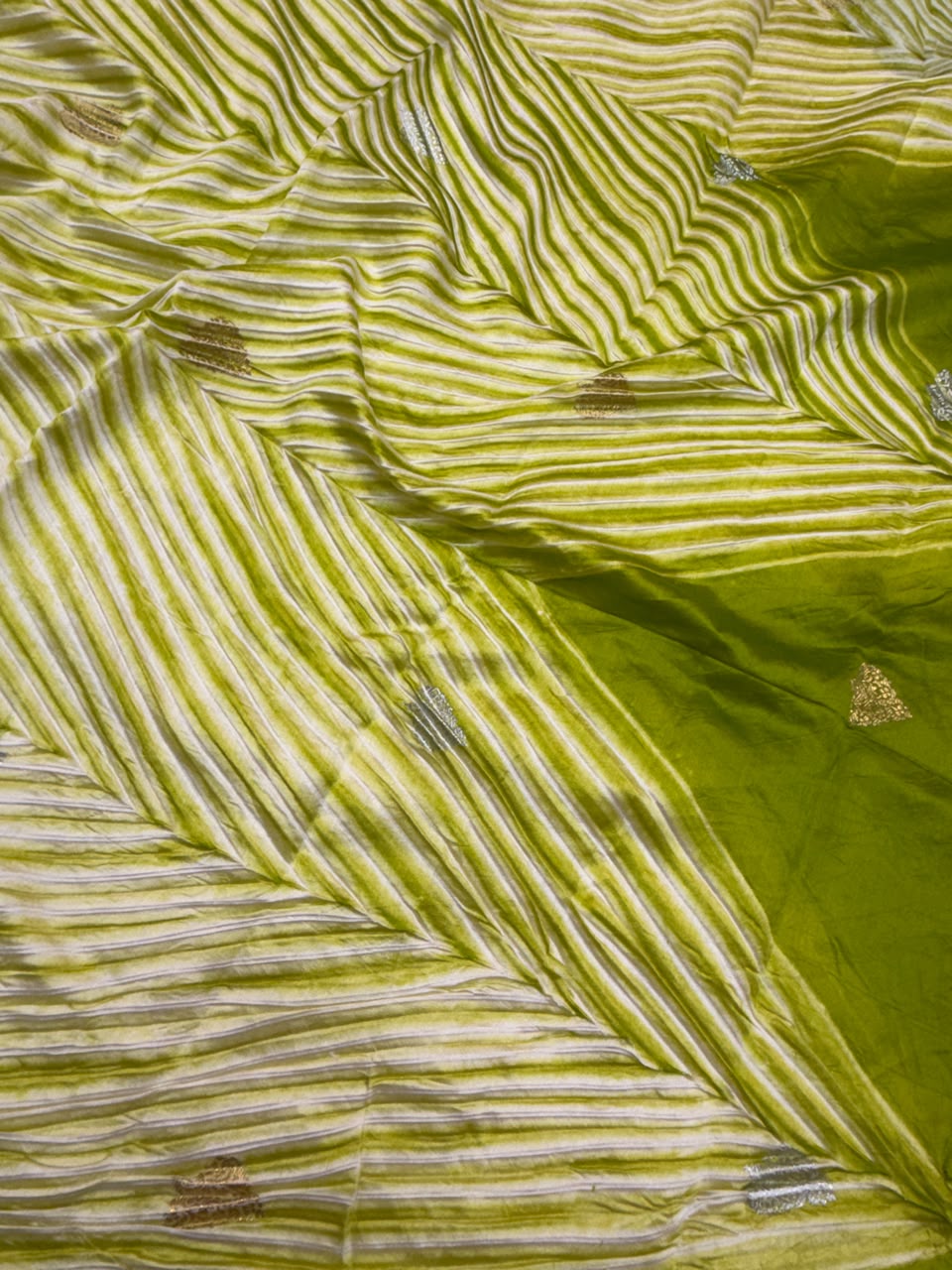 Pure Chinya Silk Mehandi Green Colour Suit Set