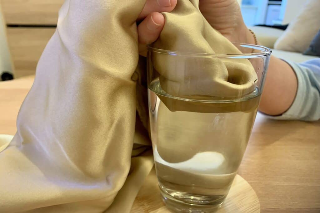 Verify the Purity of Silk