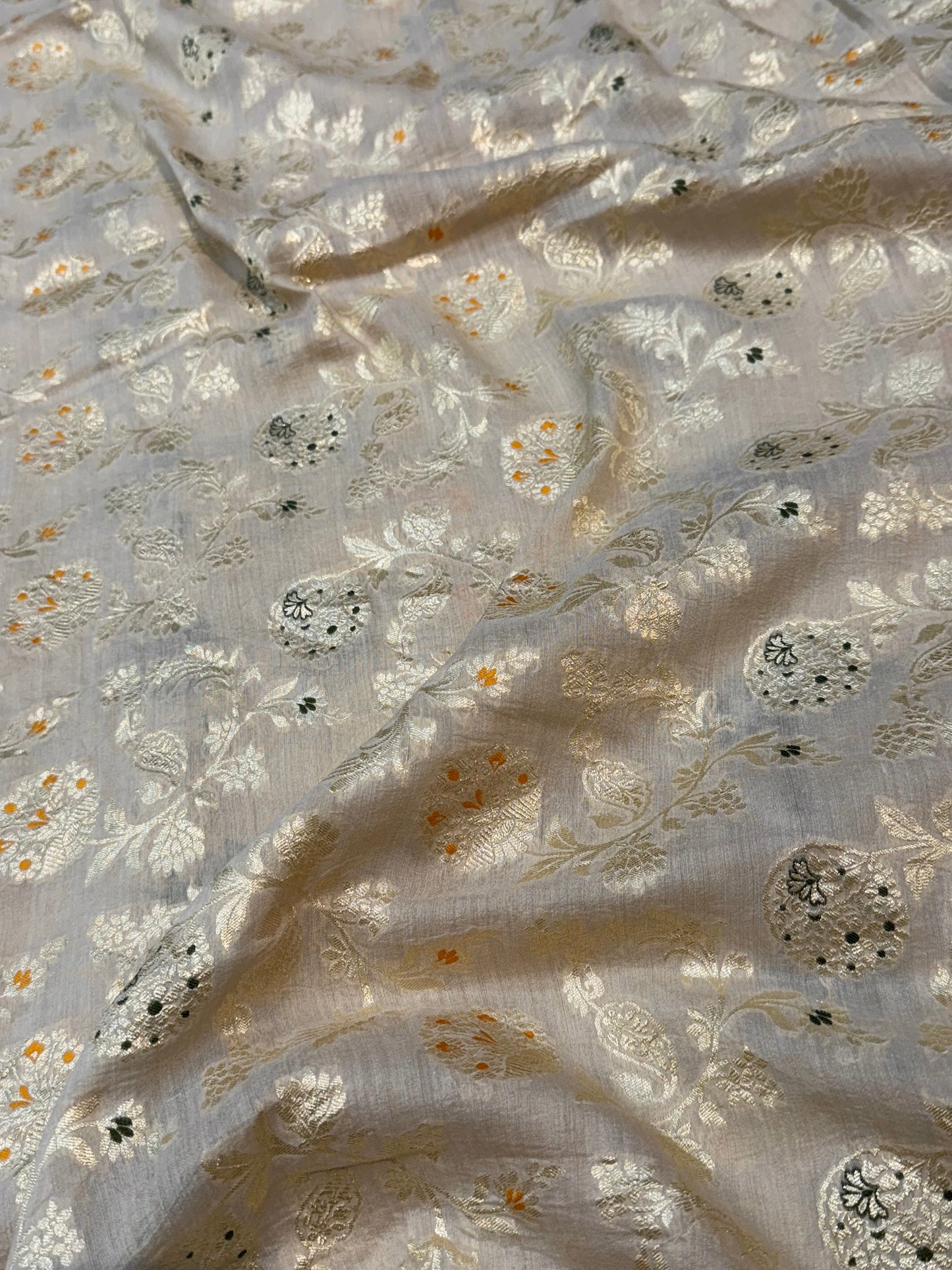 Pure Munga Silk Jaal Fabrics