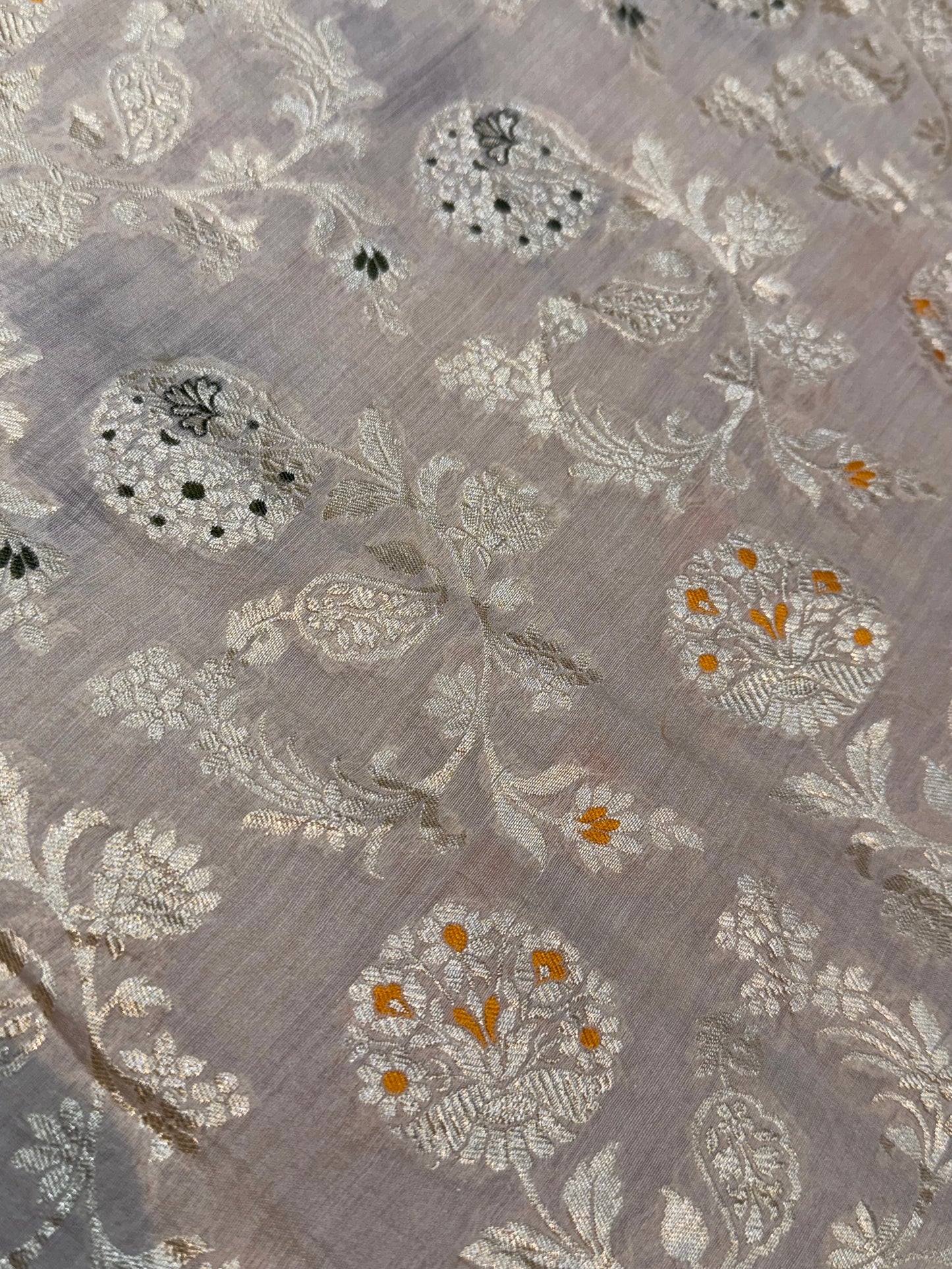 Pure Munga Silk Jaal Fabrics