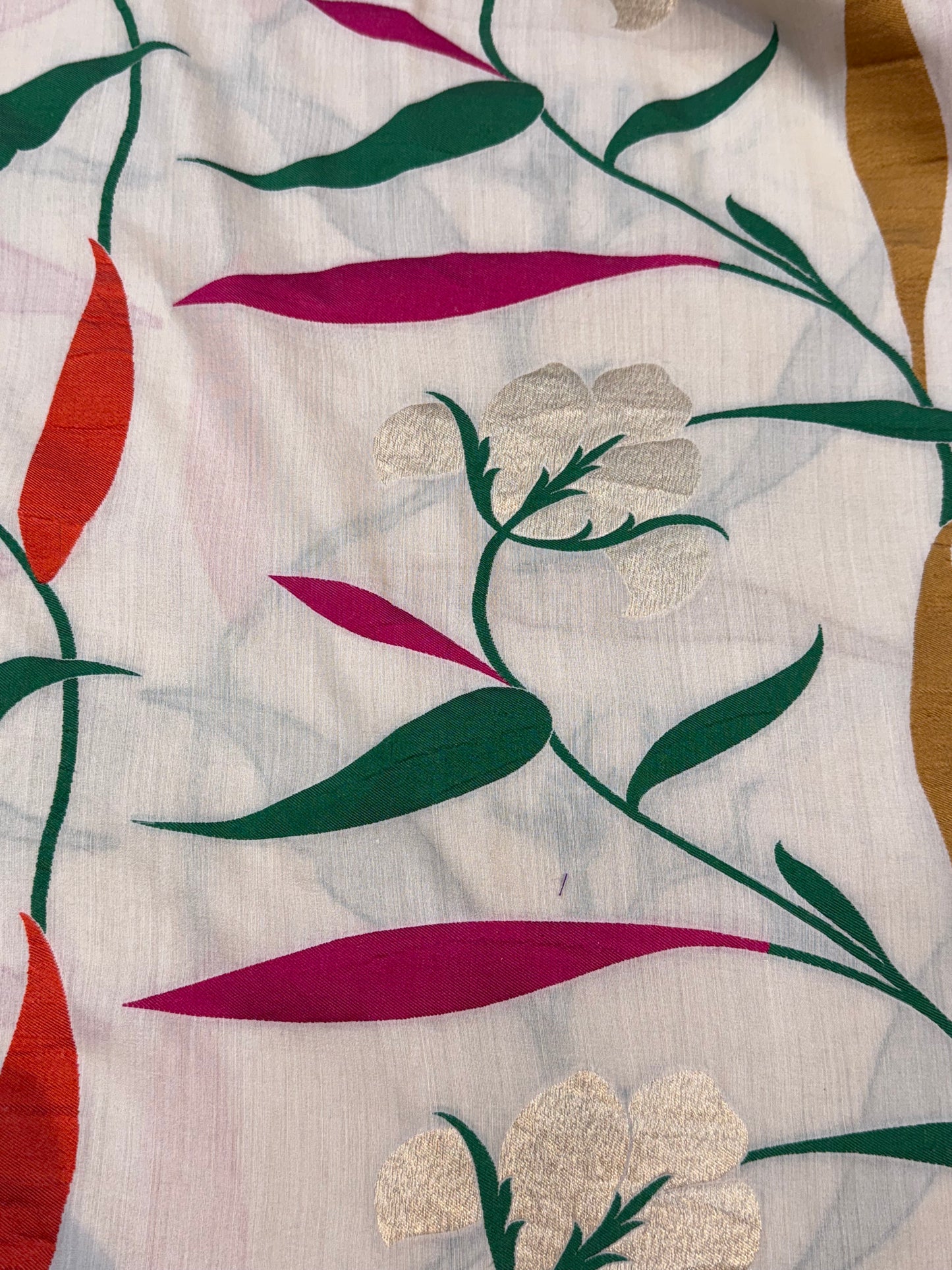 Pure Munga Silk Jaal Fabrics