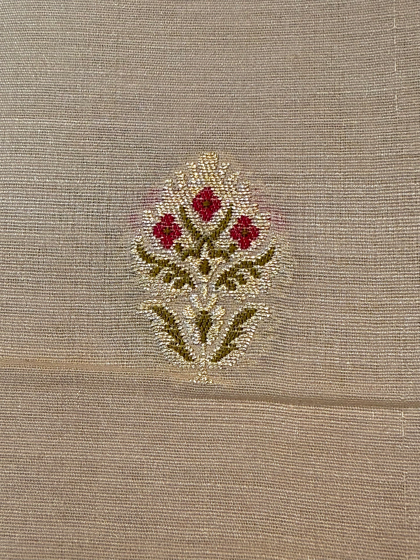 Pure Munga Silk Tilfi Booti Fabrics