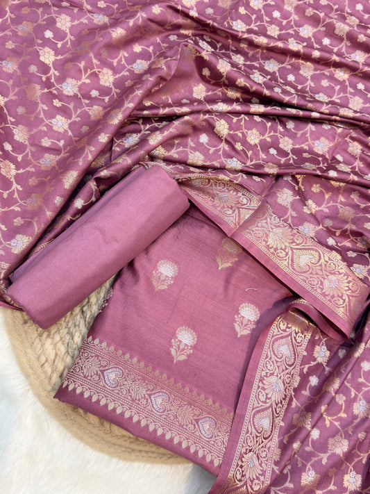 Pure Chinya Silk Move Colour Suit Set