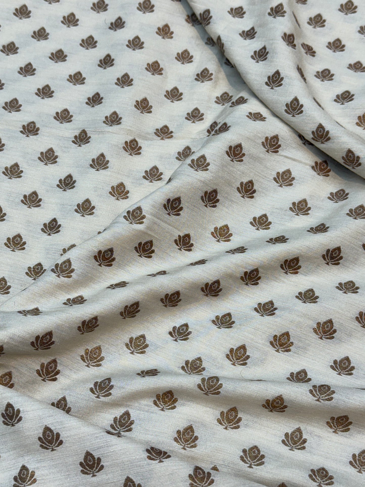 Pure Munga Silk Antique Zari Fabrics