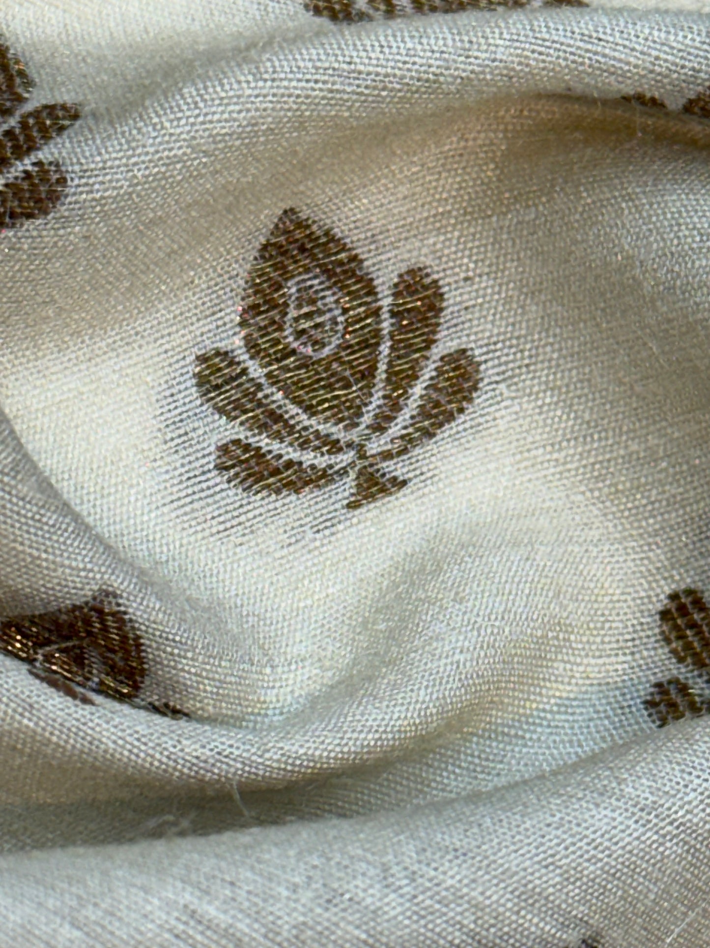 Pure Munga Silk Antique Zari Fabrics