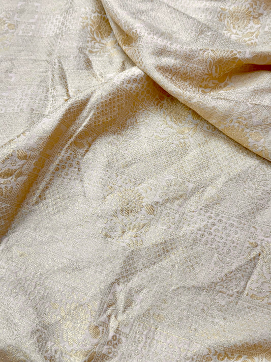 Pure Munga Silk Brocade Fabrics