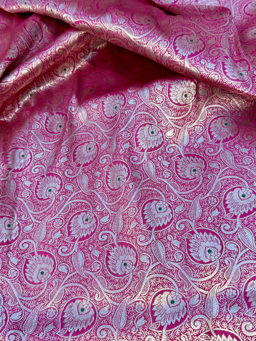 Rani Color Blended Brocade Fabric – THAAN BY SILK KASHI