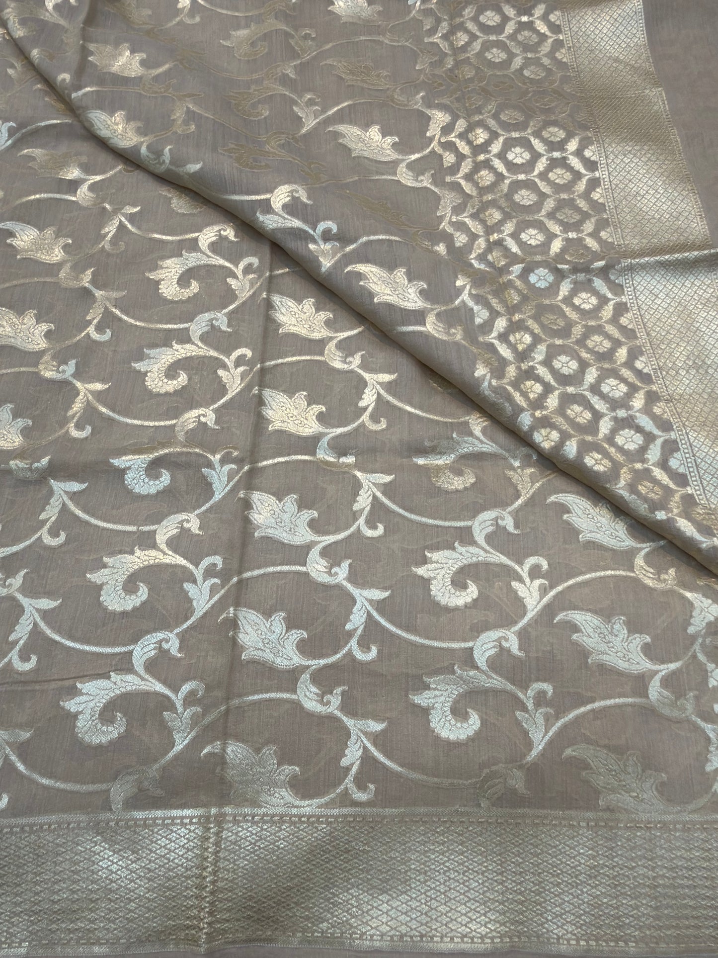 Beige Colour Munga Dupatta