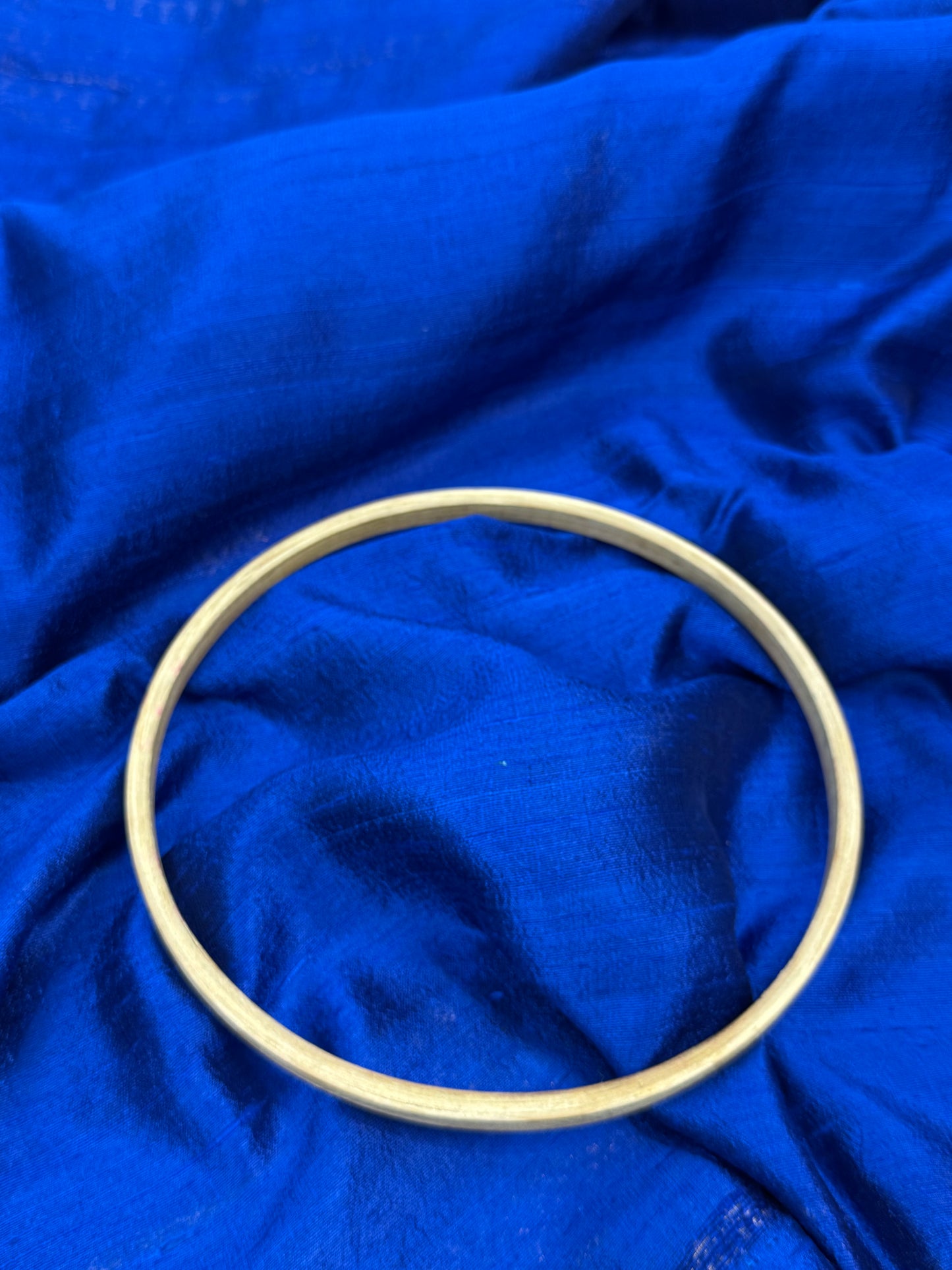 Handwoven Royal Blue Color Raw Silk Suit