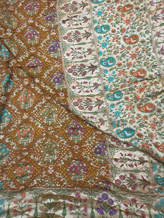 Bronze Colour Chiffon Dupatta