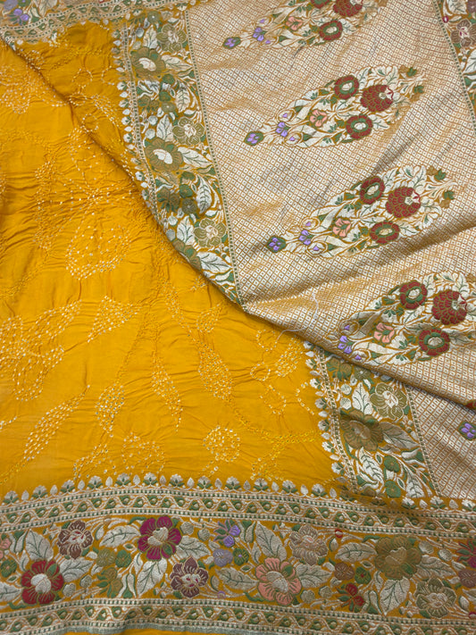 Yellow Colour Chiffon Dupatta