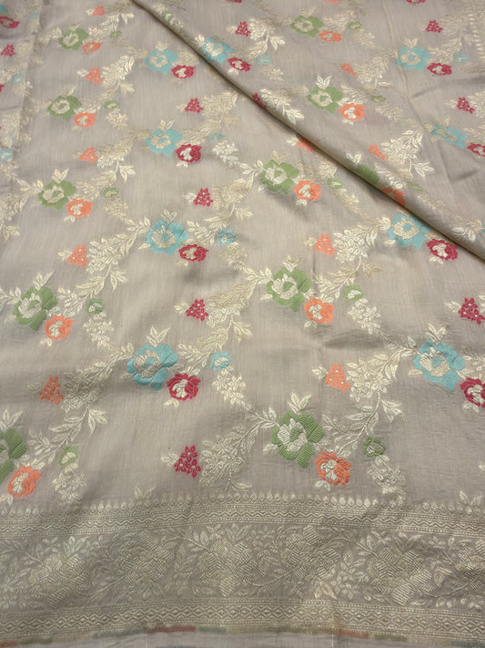 Beige Colour Munga Dupatta