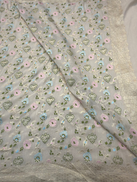 Beige Colour Munga Dupatta