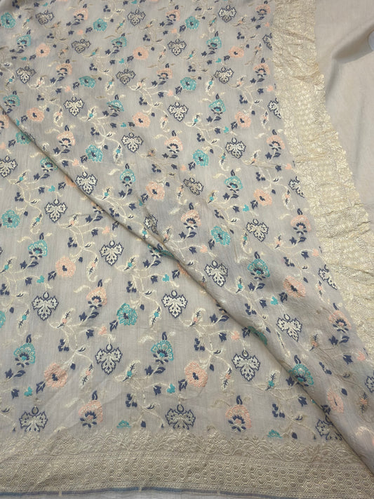 Beige Colour Munga Dupatta