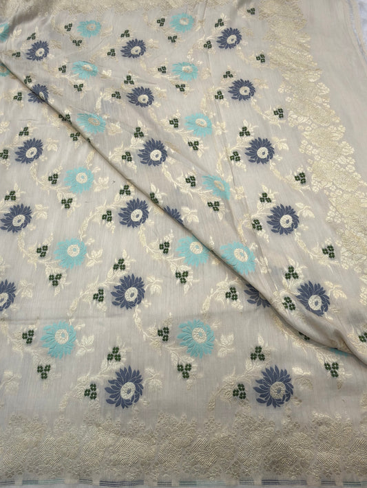 Beige Colour Munga Dupatta