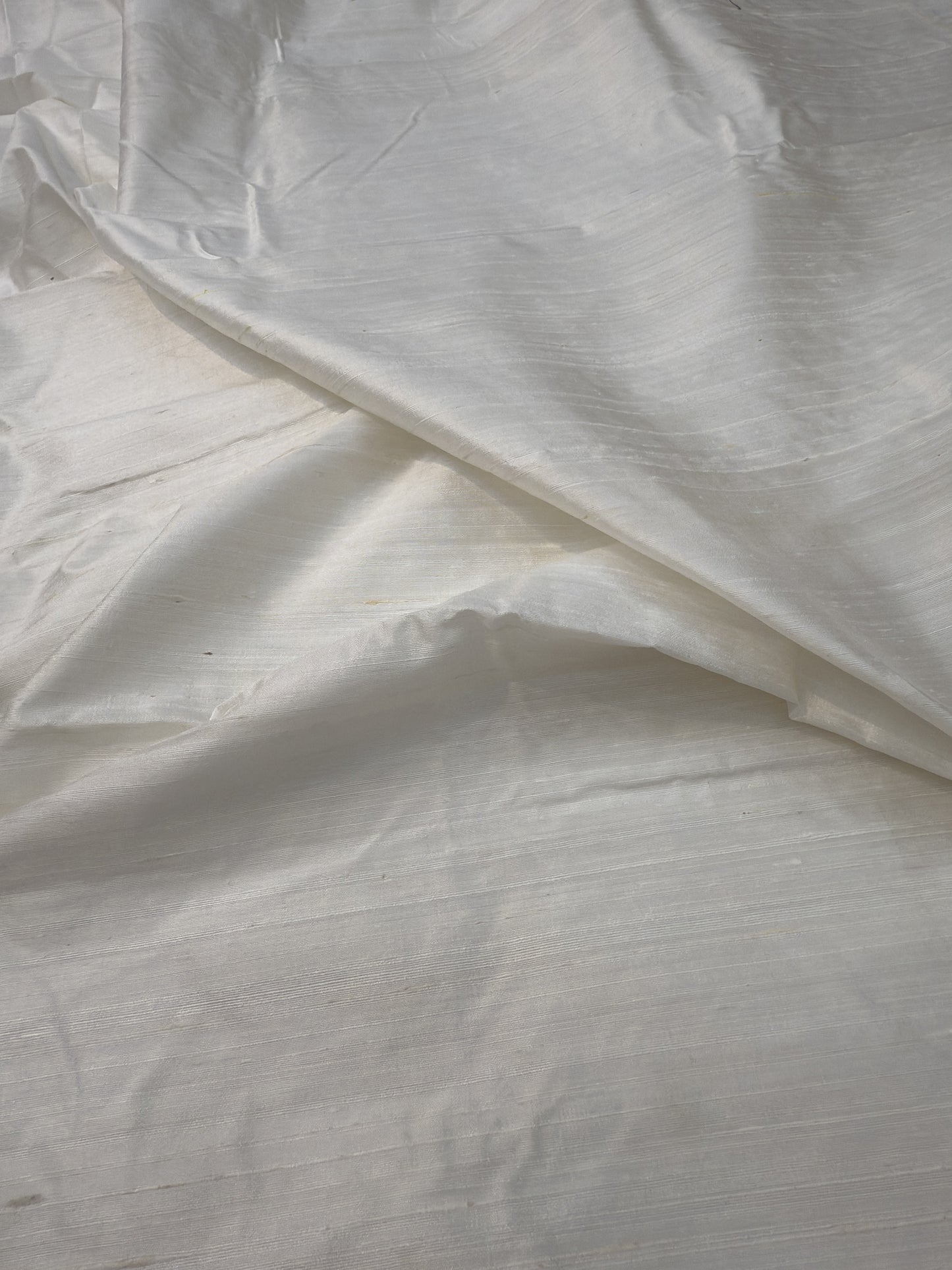 Handwoven Pure Plain Raw Silk Fabrics