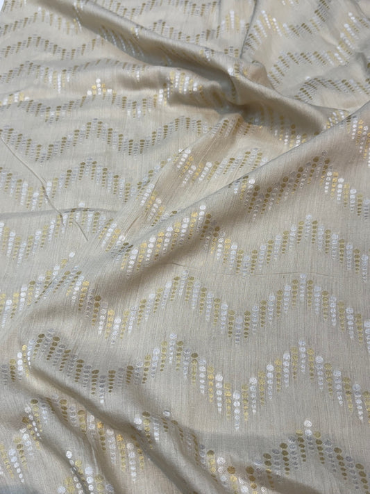 Pure Munga Silk Cross Design