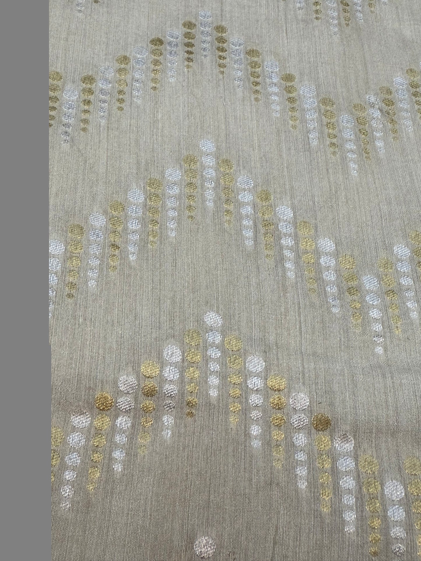 Pure Munga Silk Cross Design