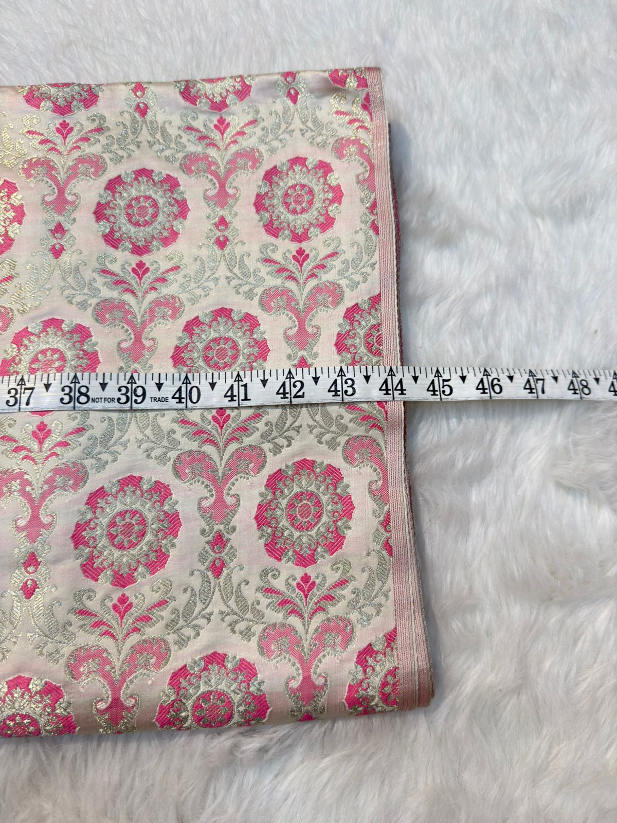 Ivory Colour Banarasi Khimkhab Fabrics