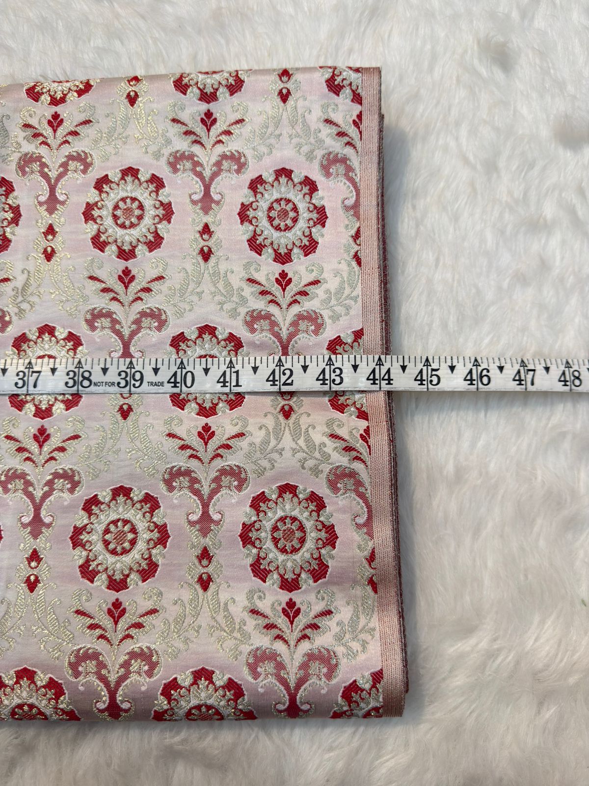 Ivory Colour Banarasi Khimkhab Fabrics