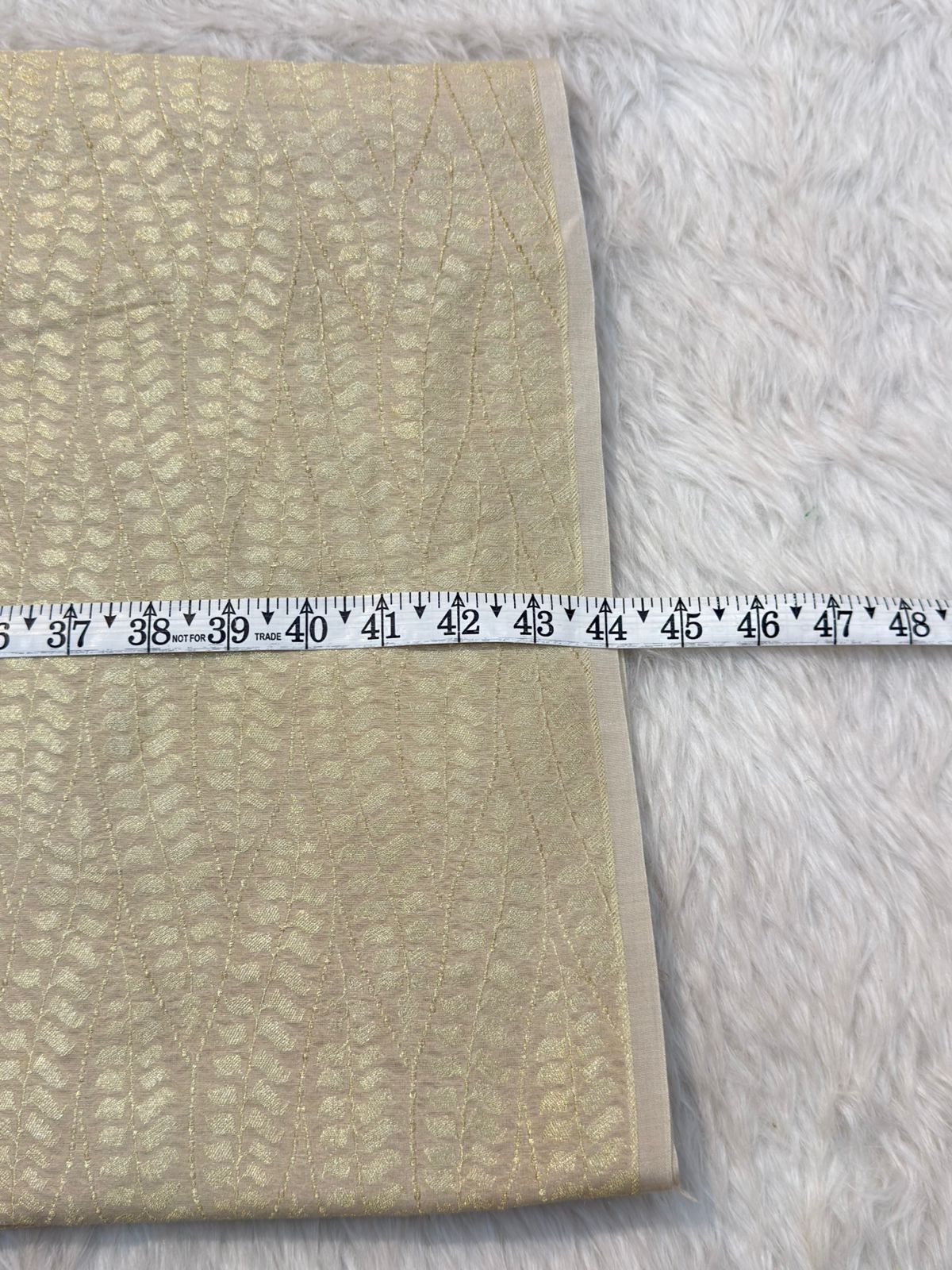 Ivory Colour Pure Munga Silk Fabrics