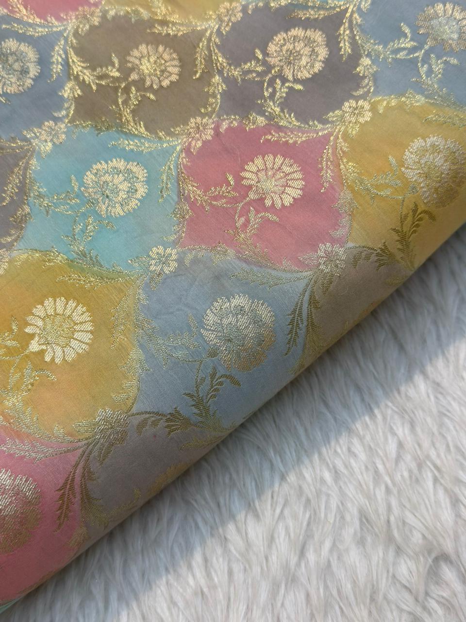 Banarasi Brushdye Fabrics