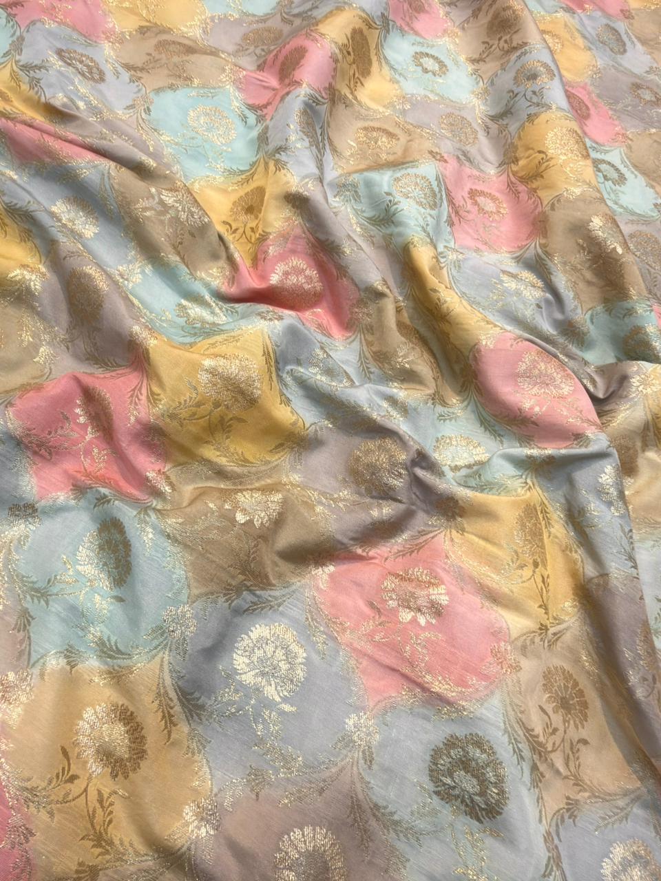 Banarasi Brushdye Fabrics