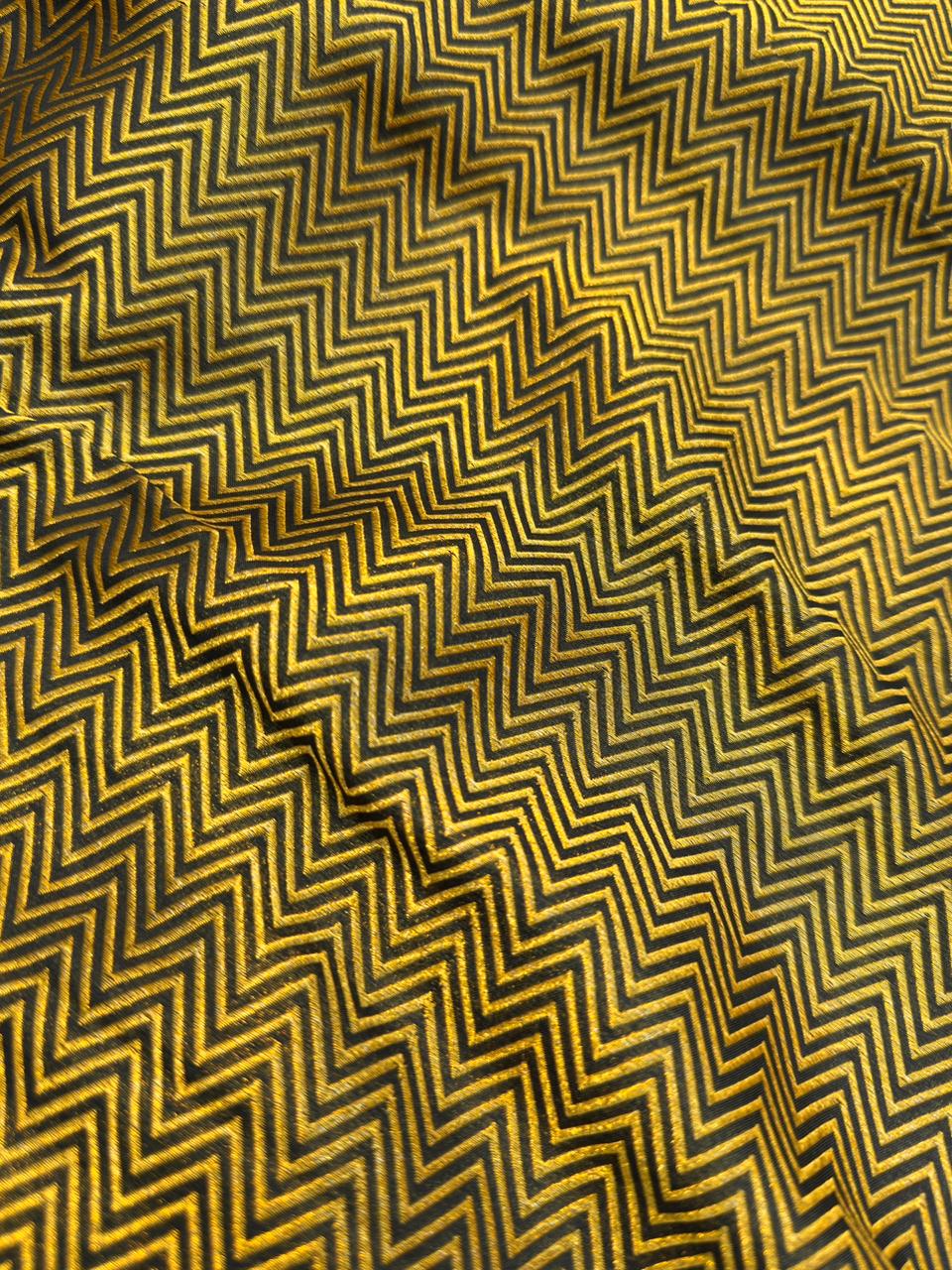 Pure Banarasi Brocade Black Colour Fabricss