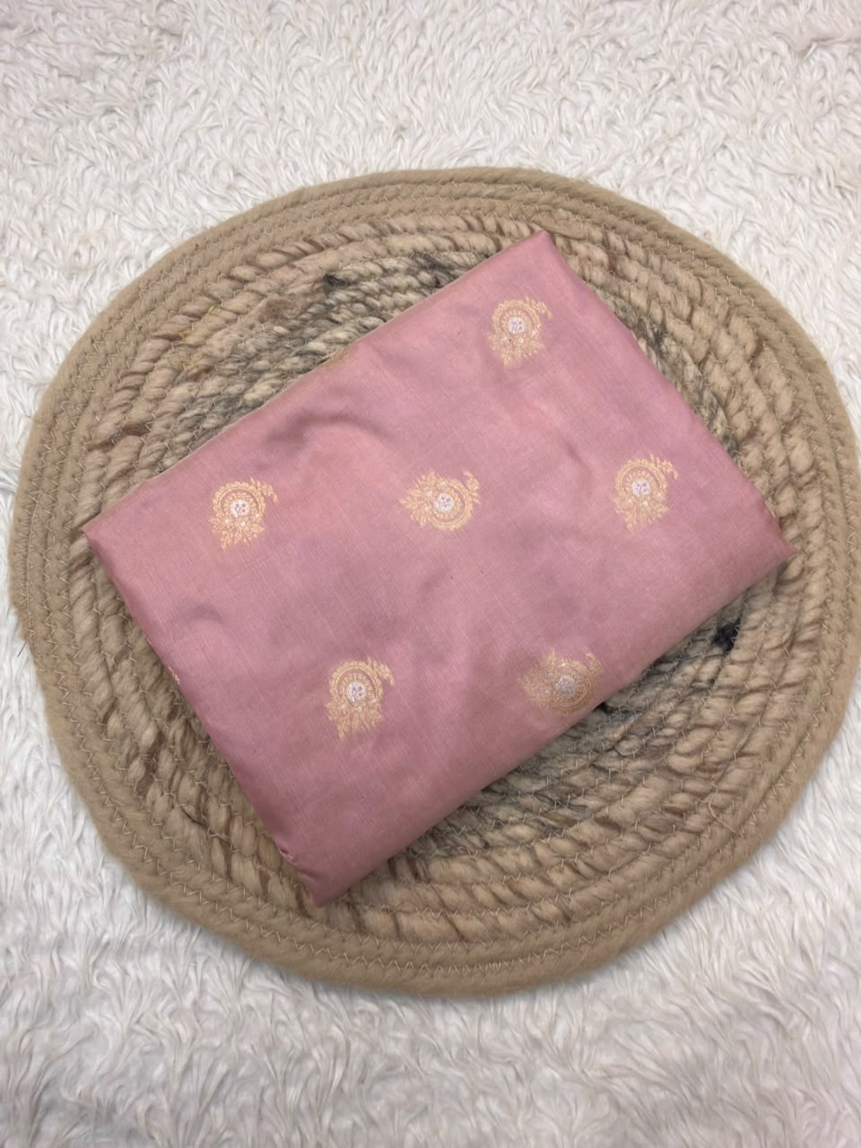 Pure Katan Silk Lilac Colour Suit Set
