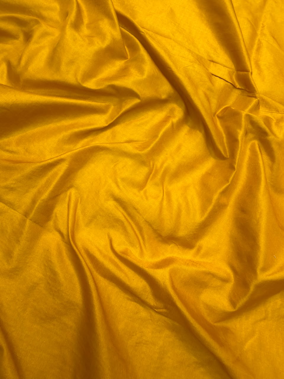 Pure Katan Silk Yellow Colour Suit Set