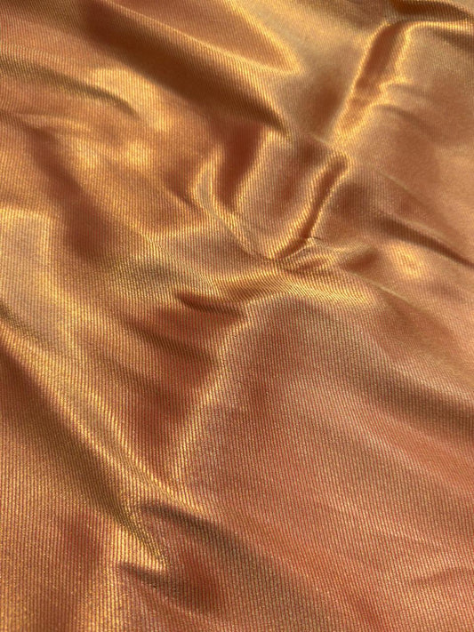 Pure Banarasi Brocade Red Colour Fabrics
